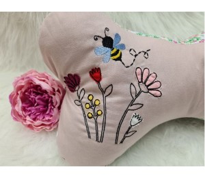 Stickdatei - Blumen Doodle Appli